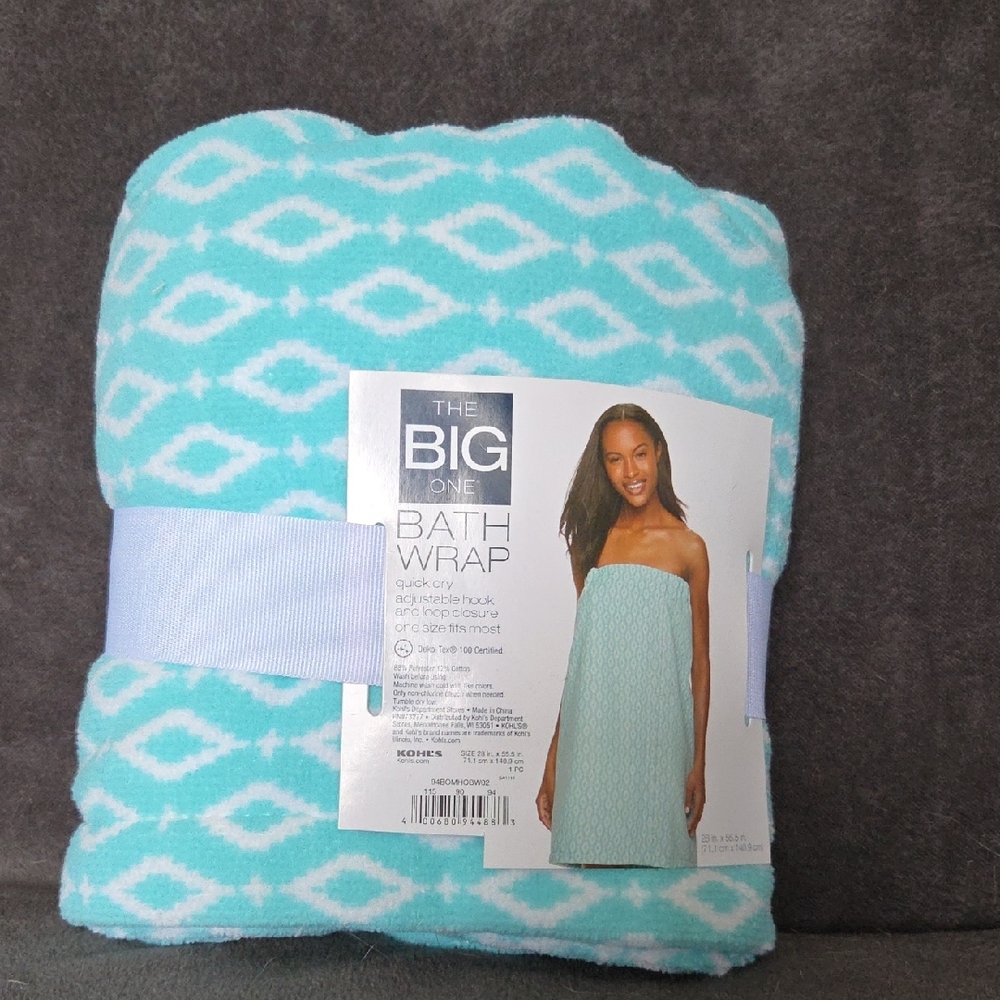 The BIG One Bath Wrap From Kohls.